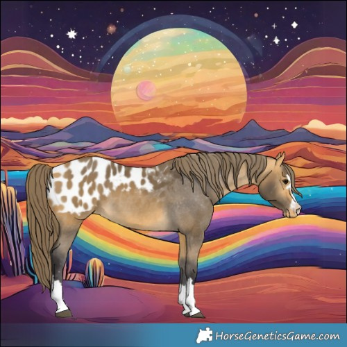 Horse Color:Buckskin Blanket