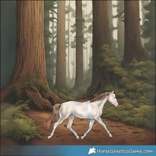 Horse Color:Sable Cream Champagne Pearl Tobiano