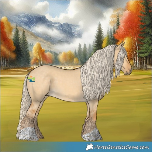 Horse Color:Palomino Dun
