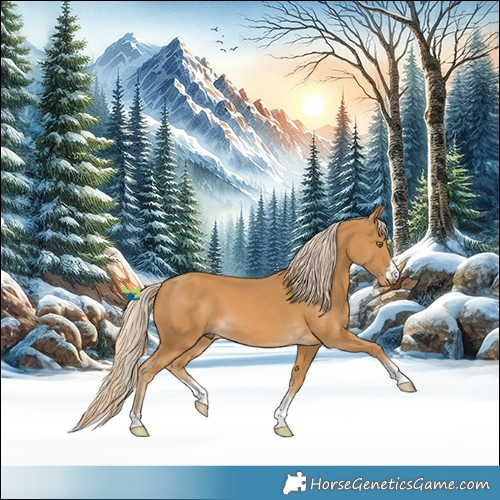 Horse Color:Palomino 