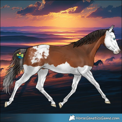 Horse Color:Bay Splash Varnish 
