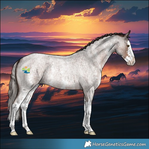 Horse Color:Liver Red Roan Sabino Splash