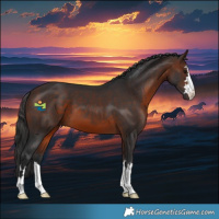 Horse Color:Brown 