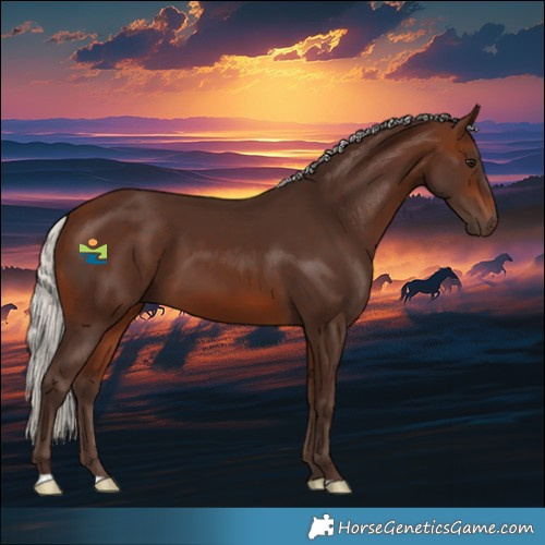 Horse Color:Silver Brown 