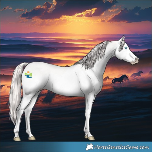 Horse Color:Perlino Splash 