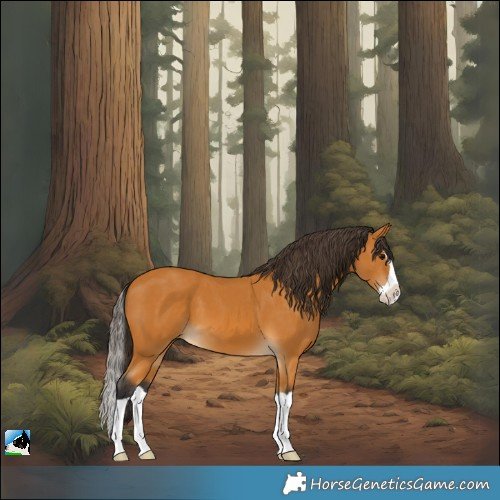 Horse Color:Buckskin Splash