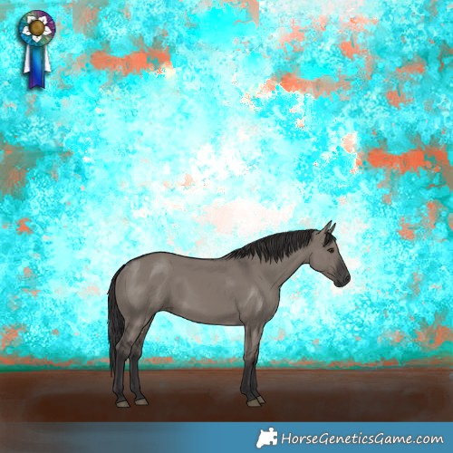 Horse Color:Smoky Grullo