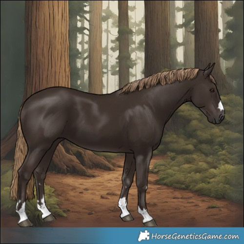 Horse Color:Liver Chestnut 