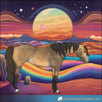 Horse Color:Buckskin