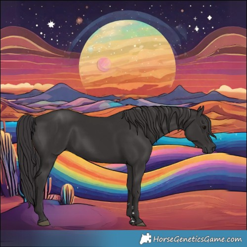 Horse Color:Smoky Black 