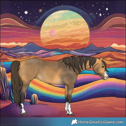 Horse Color:Buckskin