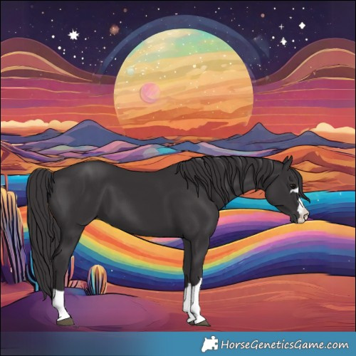 Horse Color:Smoky Black 