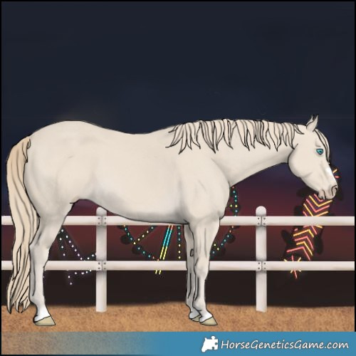 Horse Color:Smoky Creme 