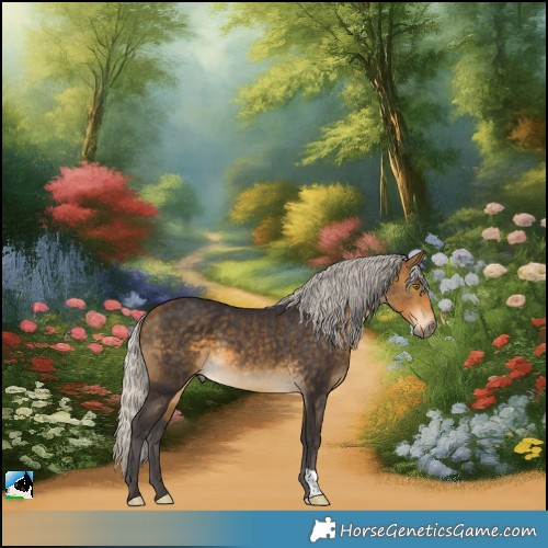 Horse Color:Silver Buckskin 