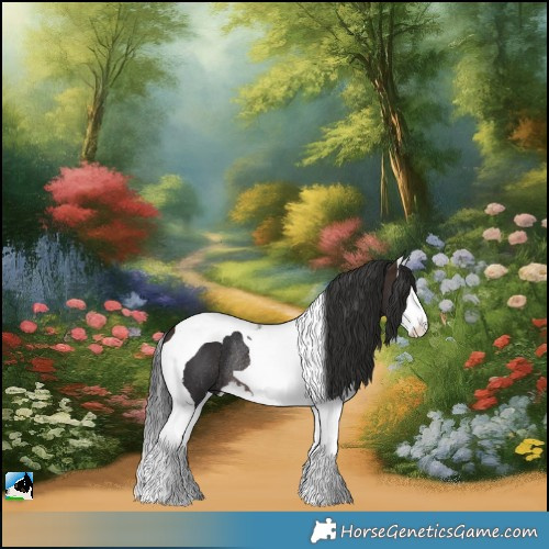 Horse Color:Bay Splash Tobiano Rabicano 