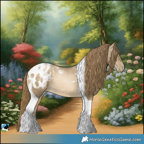 Horse Color:Buckskin Pearl Tobiano Appaloosa 