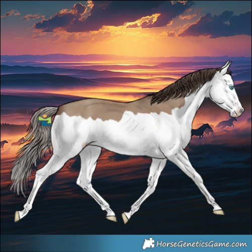 Horse Color:Classic Champagne Splash 