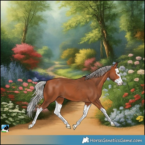 Horse Color:Silver Bay Splash