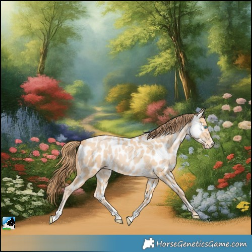 Horse Color:Buckskin Pearl Appaloosa 