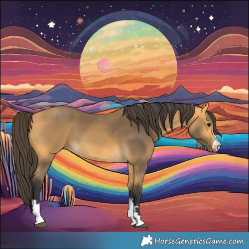 Horse Color:Buckskin 