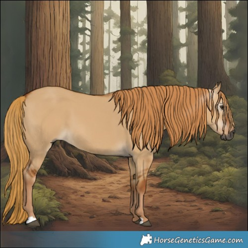 Horse Color:Gray Red Dun 