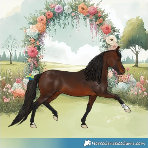 Horse Color:Gray Bay 