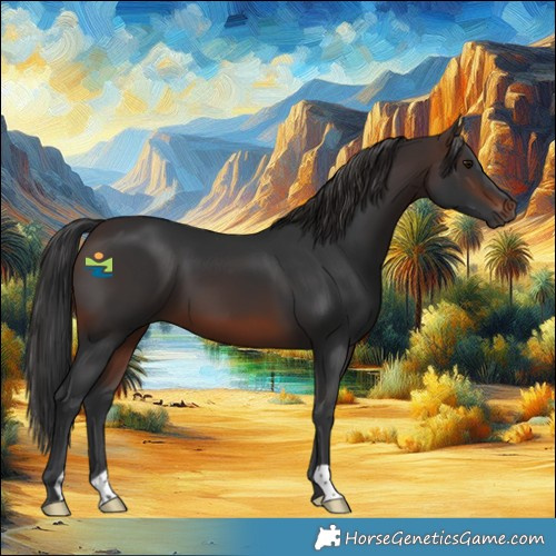 Horse Color:Brown 