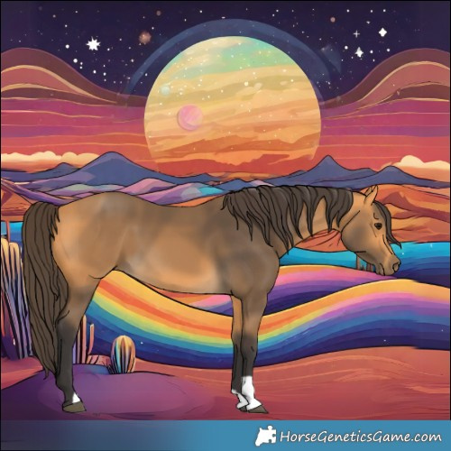 Horse Color:Buckskin 
