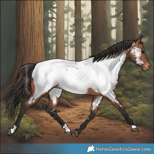 Horse Color:Bay Near Fewspot