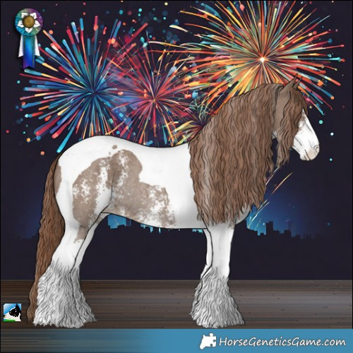 Horse Color:Liver Red Dun Sabino Tobiano Rabicano