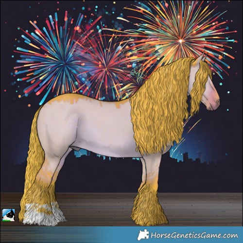 Horse Color:Watercolor Liver Red Dun