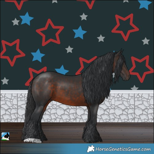 Horse Color:Brown Mushroom