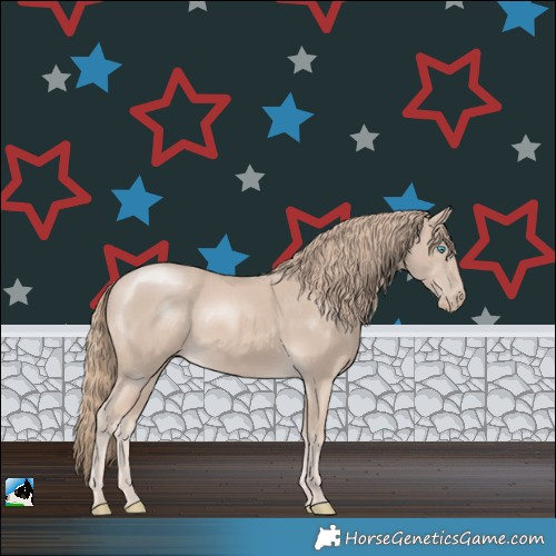 Horse Color:Smoky Creme Mushroom