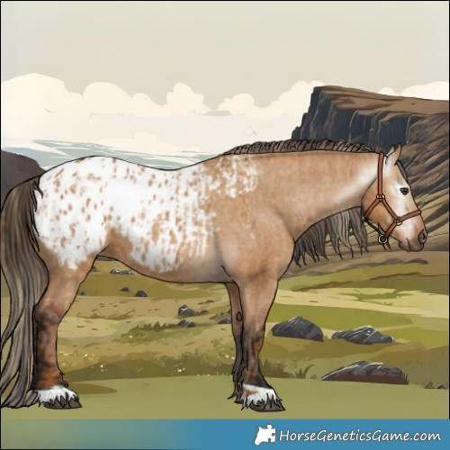 Horse Color:Gray Red Dun Blanket and Gray Bay Dun Blanket