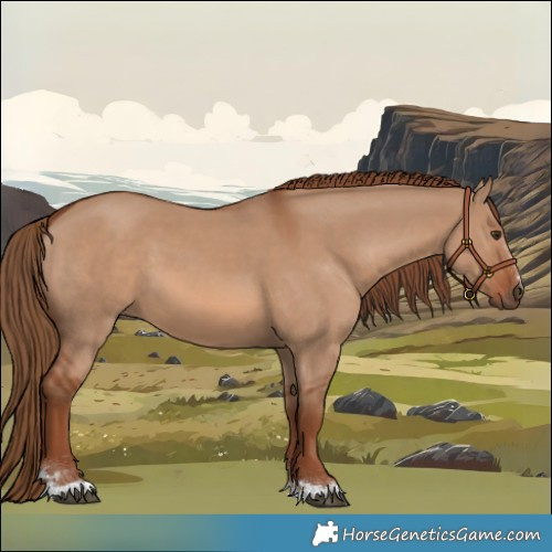 Horse Color:Red Dun 
