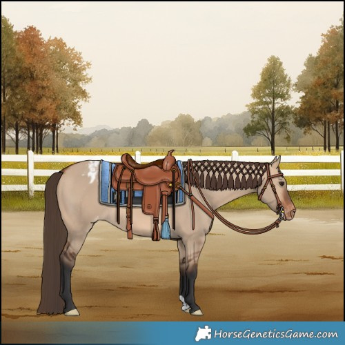 Horse Color:Bay Dun Varnish 