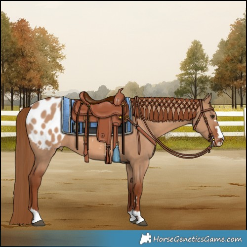 Horse Color:Red Dun Blanket 