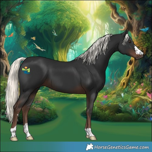 Horse Color:Liver Chestnut Mushroom 