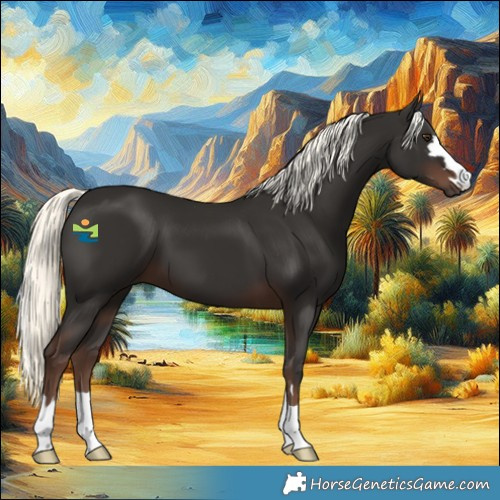 Horse Color:Liver Chestnut Mushroom 
