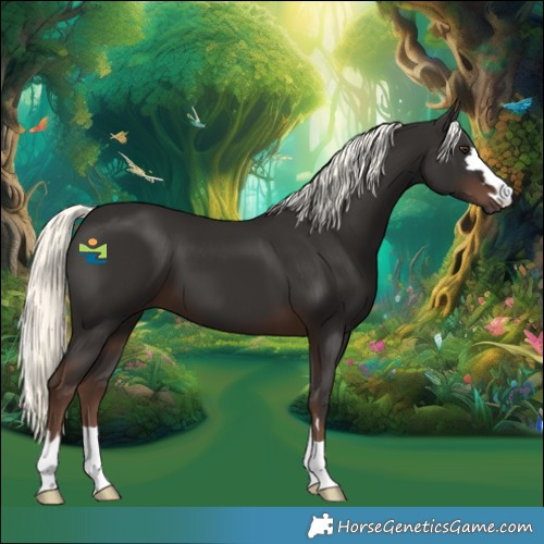 Horse Color:Liver Chestnut Mushroom 