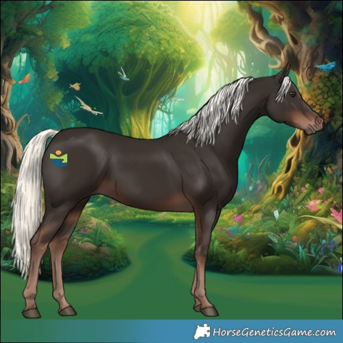 Horse Color:Liver Chestnut Mushroom 