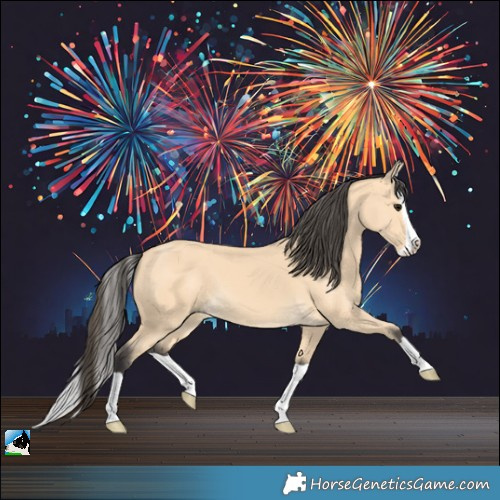 Horse Color:Buckskin Splash