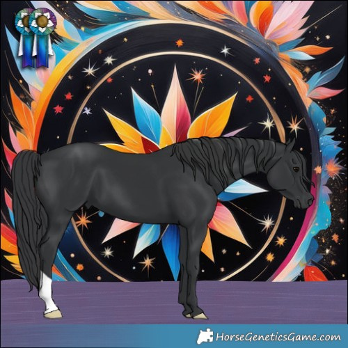 Horse Color:Black 