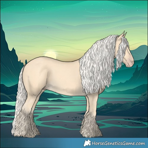 Horse Color:Gold Cream Champagne