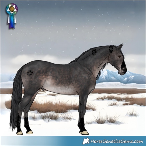 Horse Color:Void Platinum Brown