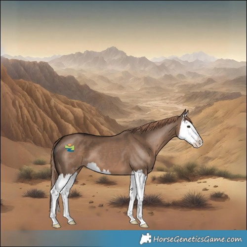 Horse Color:Liver Red Dun Splash 