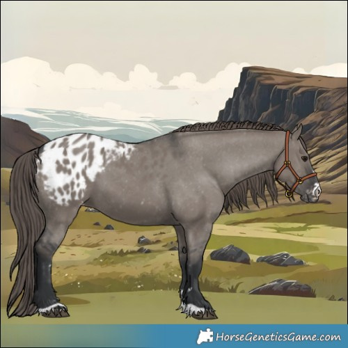 Horse Color:Grullo Blanket 