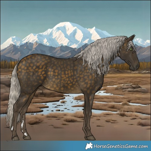 Horse Color:Silver Buckskin 