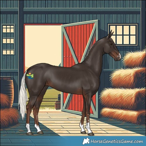 Horse Color:Liver Chestnut Mushroom 