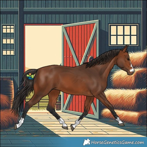 Horse Color:Bay 